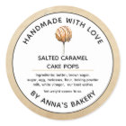 Produits de boulangerie pour petites entreprises