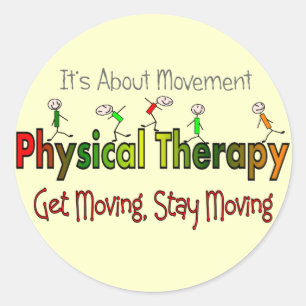 Sticker Rond Produits et cadeaux de physiothérapie