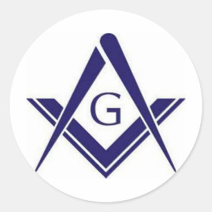 Sticker Rond Produits "G" maçonniques