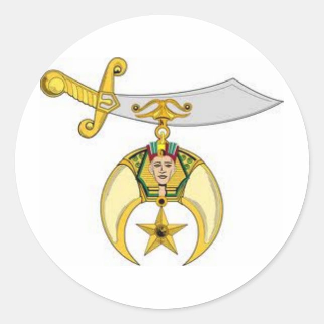 Sticker Rond Produits Shriners (Devant)