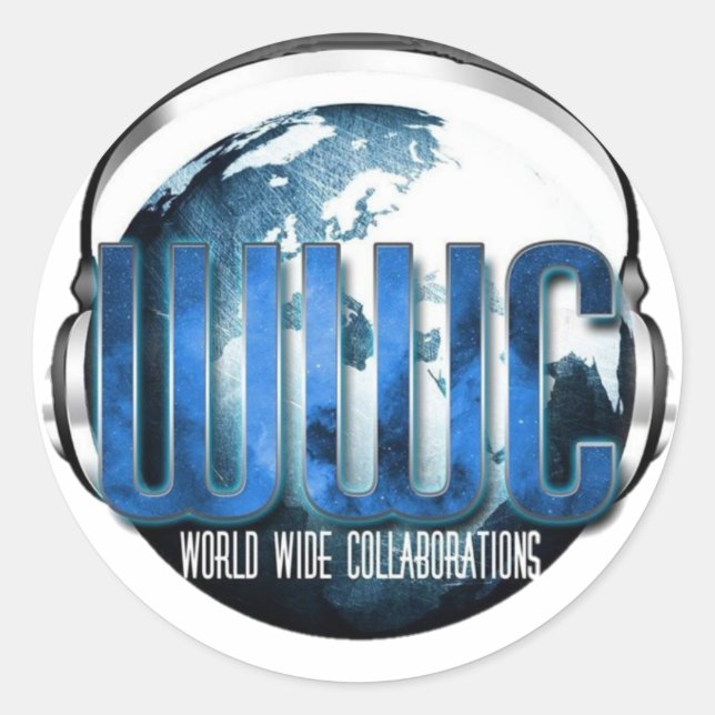 Sticker Rond produits worldwidecollation (Devant)