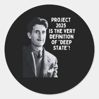 Sticker Rond Projet 2025 État profond 1