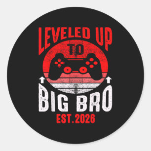 Sticker Rond Promu À Big Bro 2026 Étalé À Big Brother