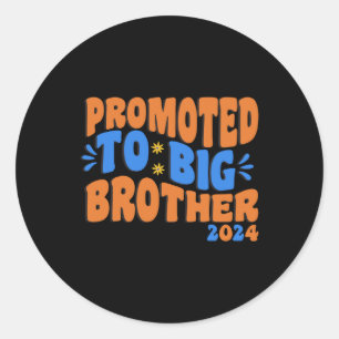 Sticker Rond Promu à grand frère 2024, Big Brother