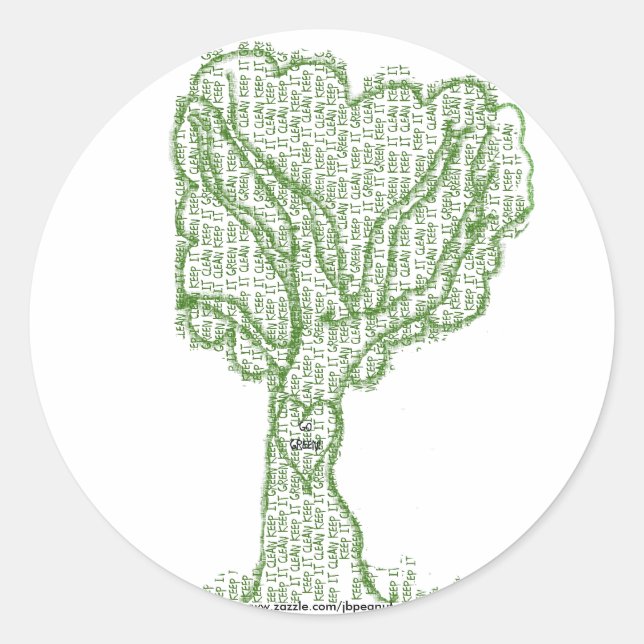 STICKER ROND PROPRE (Devant)