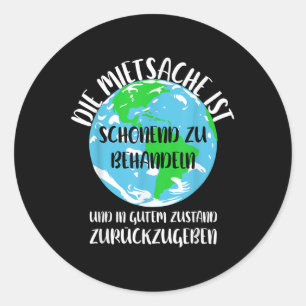 Sticker Rond Protection De La Nature, Climatisation Chauffage, 