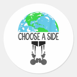 Sticker Rond Protection De La Nature, Climatisation Chauffage, 