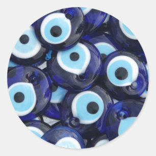Sticker Rond Protection des yeux mal Talisman Amulets