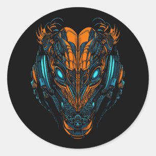 Sticker Rond Protocole Venin