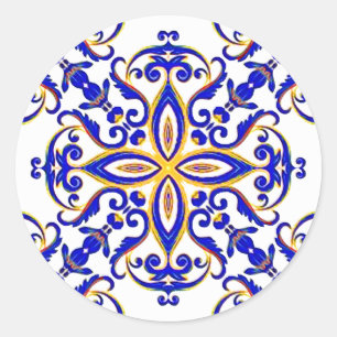 Sticker Rond Provincial français