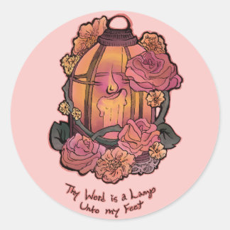 Sticker Rond Psalm 119:105