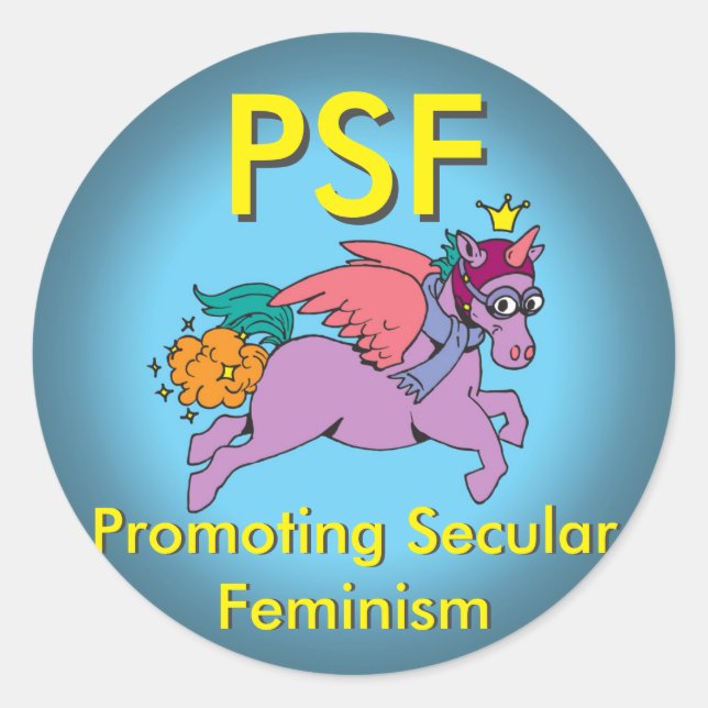 Sticker rond PSF (Devant)