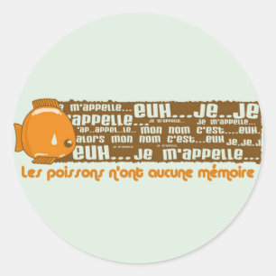 Sticker Rond Psychose