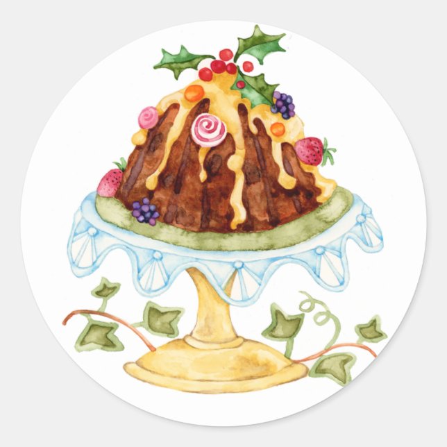 Sticker Rond Pudding Figgy (Devant)