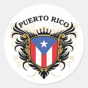 Sticker Rond Puertorico