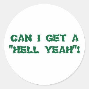 STICKER ROND PUIS-JE OBTENIR UN "BON OUI" !
