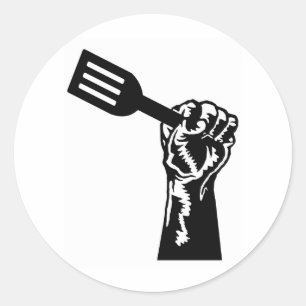 Sticker Rond Puissance de chef