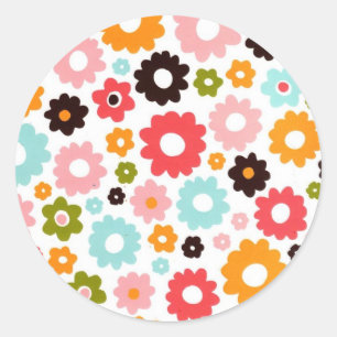 Sticker Rond puissance de fleur(kkincade12)