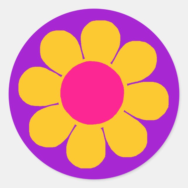 Sticker Rond Puissance de flux (Devant)