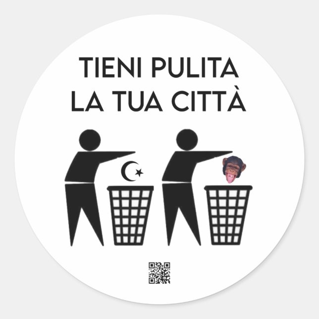 STICKER ROND PULIZIA DI PRIMAVERA (Devant)