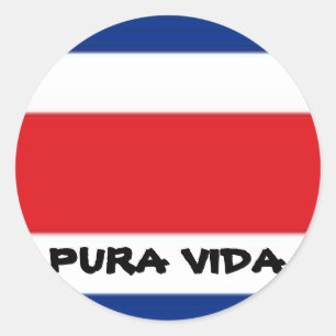 STICKER ROND PURA VIDA