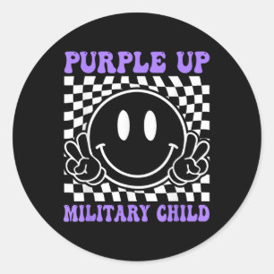Sticker Rond Purge Pour Enfants Militaires Enfants Militaires