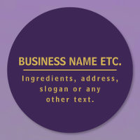 Purple & Gold polyvalent