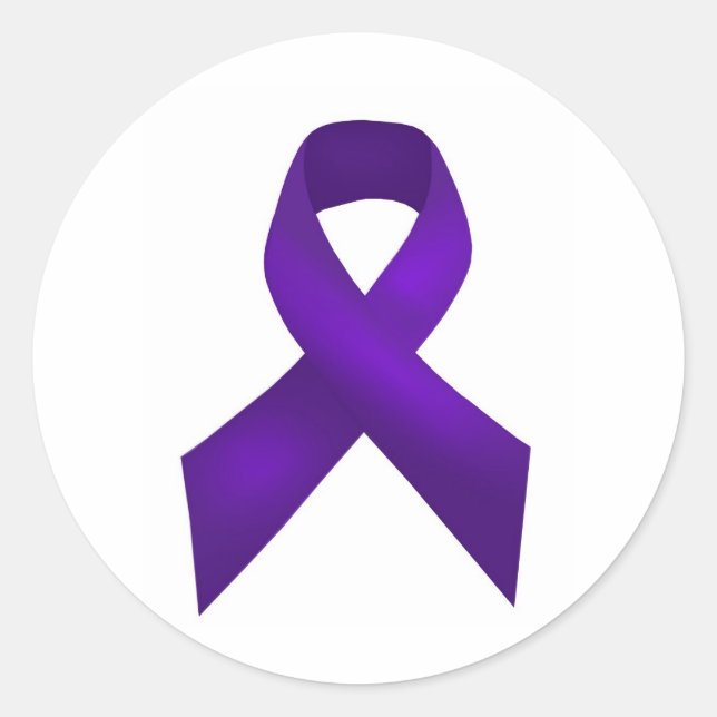 Sticker Rond PurpleAwarenessRibbon.jpg (Devant)