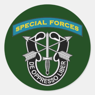 Sticker Rond Q-étiquette de SF et DUI - liber de oppresso