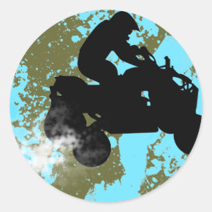 Sticker Rond quadruples