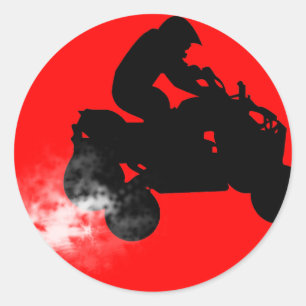 Sticker Rond quads.