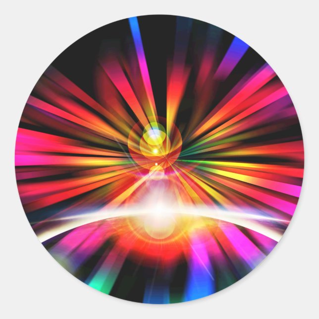 Sticker Rond Qualia (Devant)