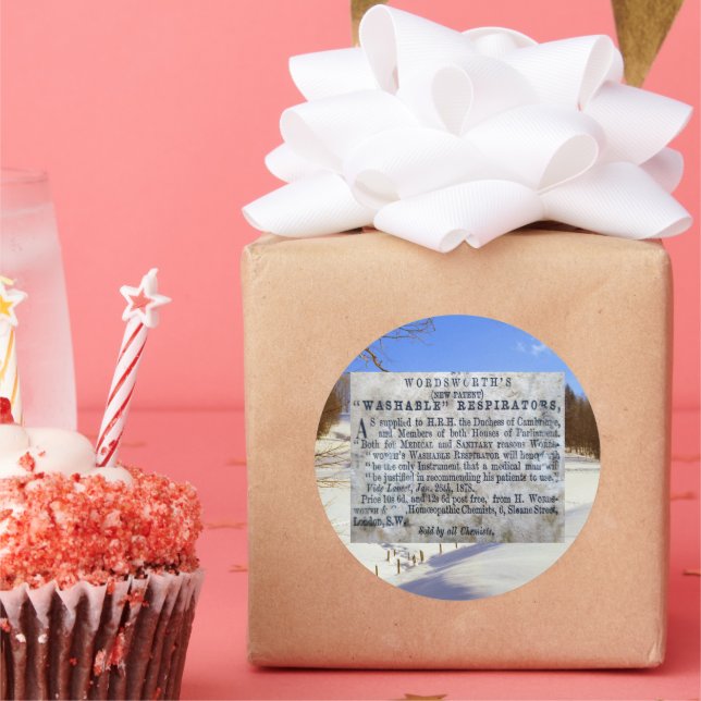 Sticker Rond Que diable m'as-tu acheté ! (Fête)