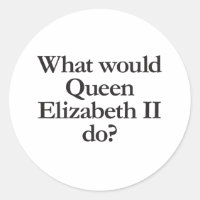 que ferait la reine elizabeth II