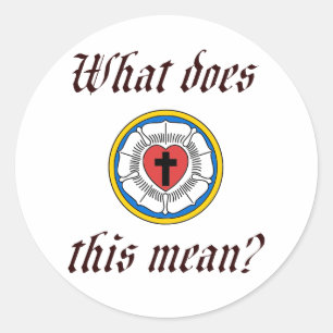 Sticker Rond Que signifie cela