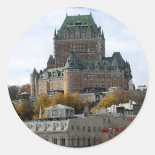 Sticker Rond Québec