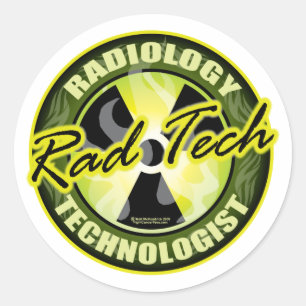 Sticker Rond Rad Tech