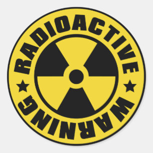 Sticker Rond Radiation_S