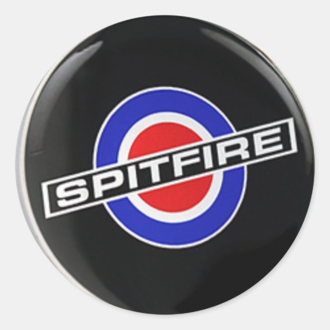 Sticker Rond Radio Spitfire Merchandises (Devant)