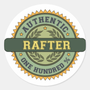 Sticker Rond Rafter authentique