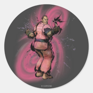 Sticker Rond Raillerie de Dan