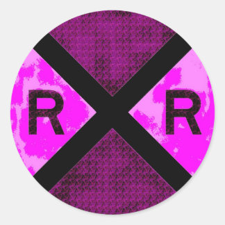 Sticker Rond Railroadiana