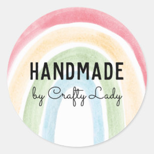 Sticker Rond Rainbow