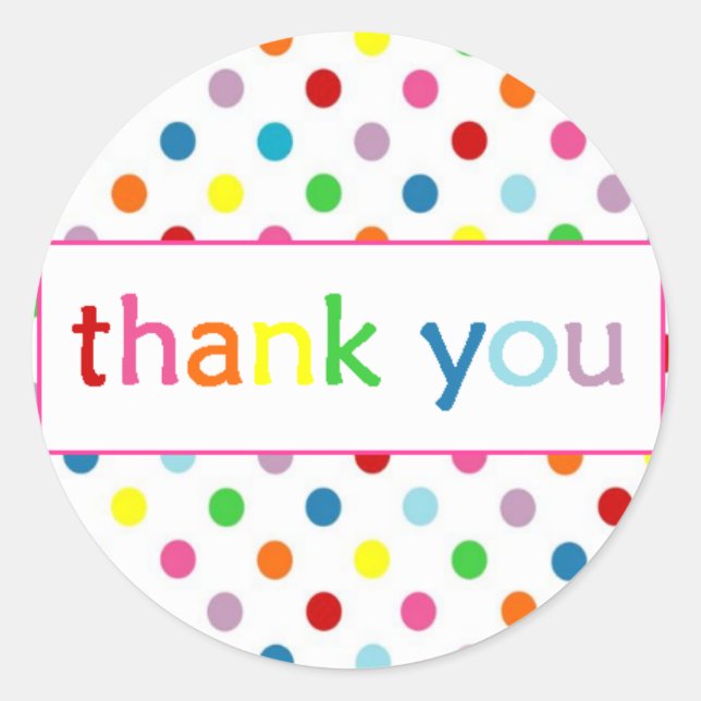 Sticker Rond Rainbow Painting Art Party (Devant)