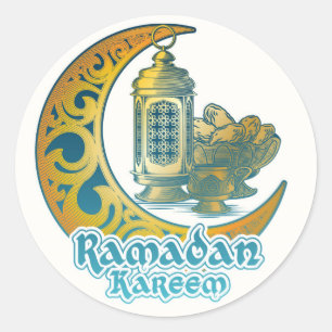 Sticker Rond Ramadan