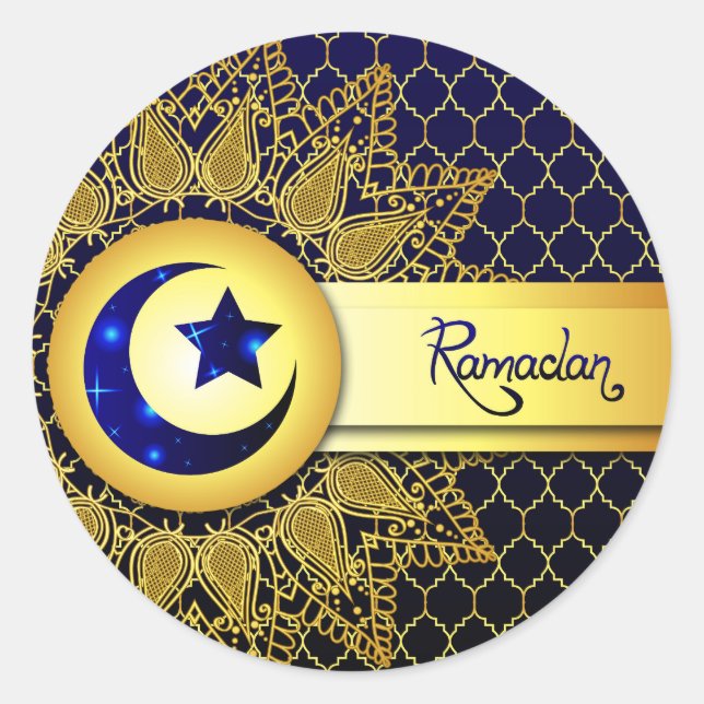 Sticker Rond Ramadan (Devant)