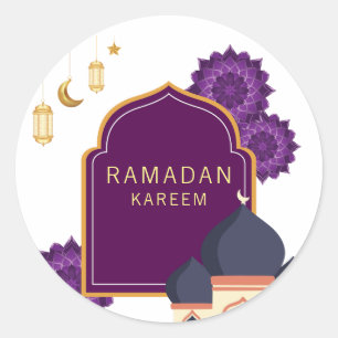 Sticker Rond Ramadan Kareem