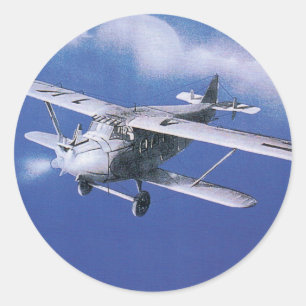 Sticker Rond Rapid Azur