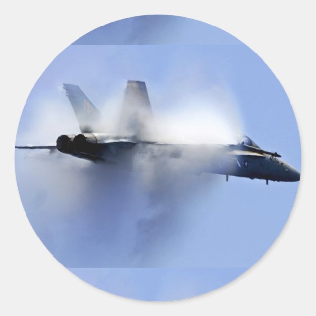 Sticker Rond raptor yf-22 (Devant)