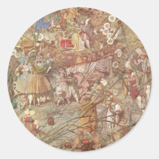 Sticker Rond Rassemblement de Feller Fairy